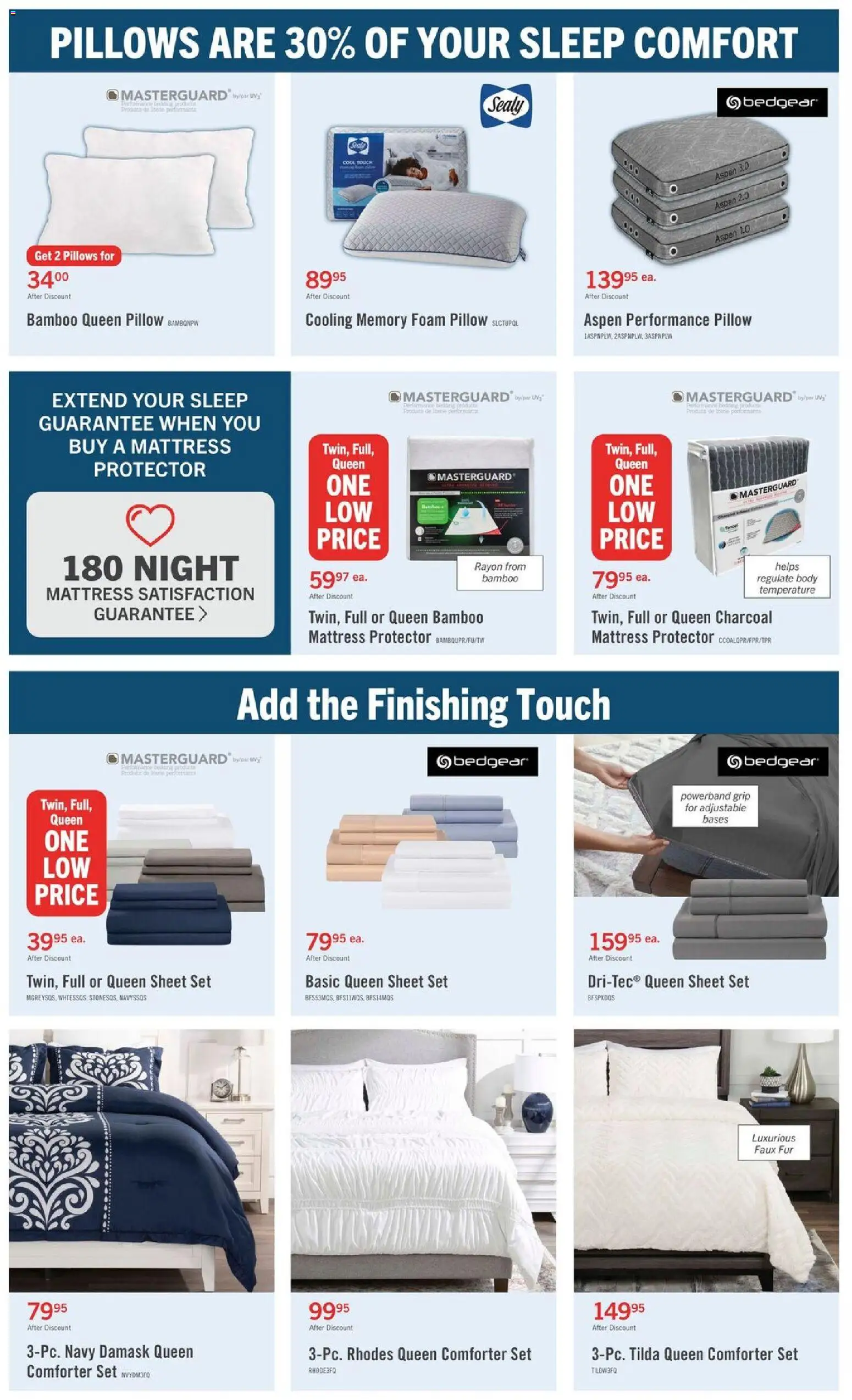 The Brick flyer valid from 28.10.2025 | Page: 3 | Products: Mattress, Pillow