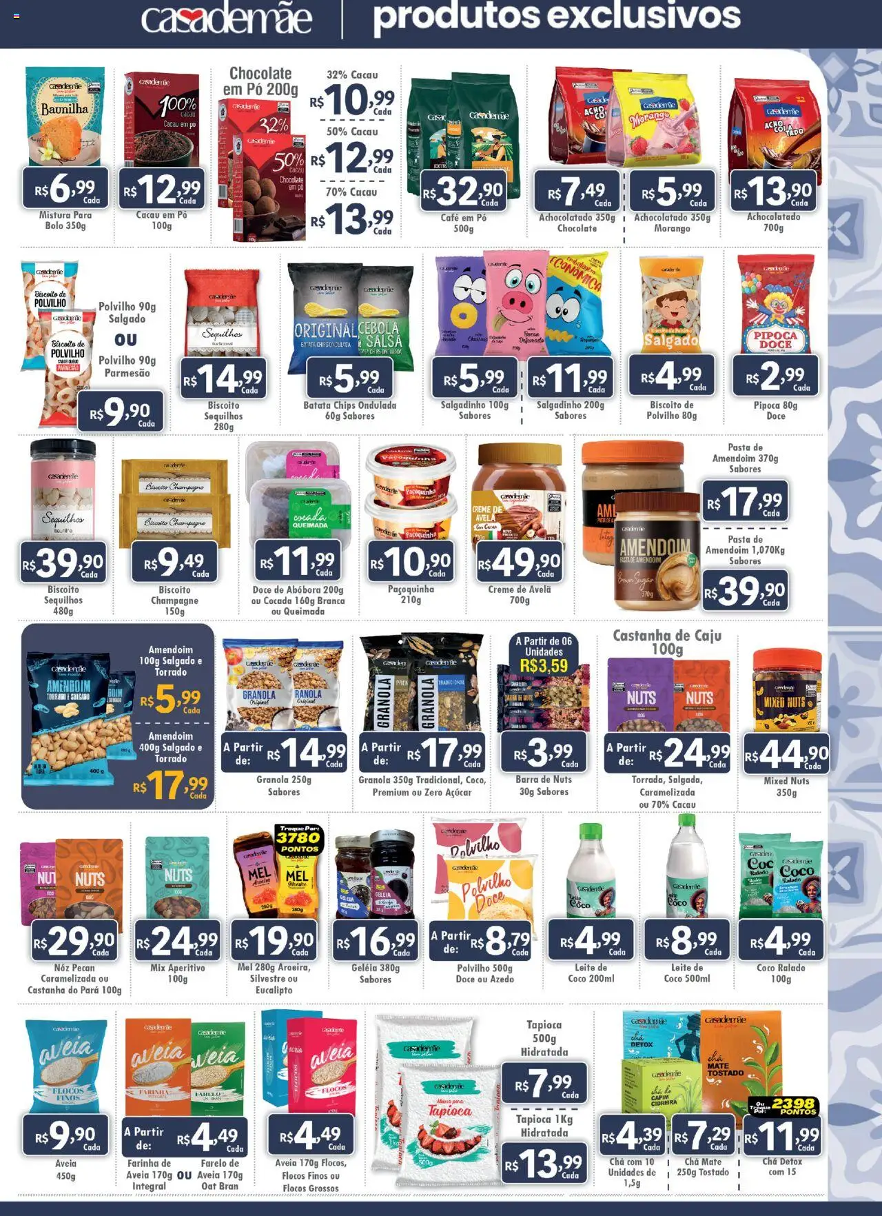 Royal Supermercados Folheto - válido de 25.08.2025 | Página: 5 | Produtos: Amendoim, Leite, Flocos, Creme de avelã