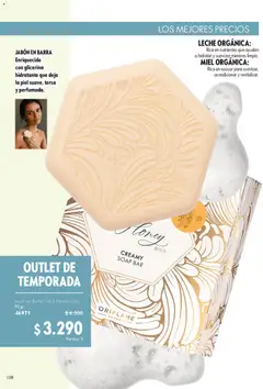 Oriflame catálogo válido desde el 27.12.2025 | Página: 108 | Productos: Jabón, Leche, Azucar