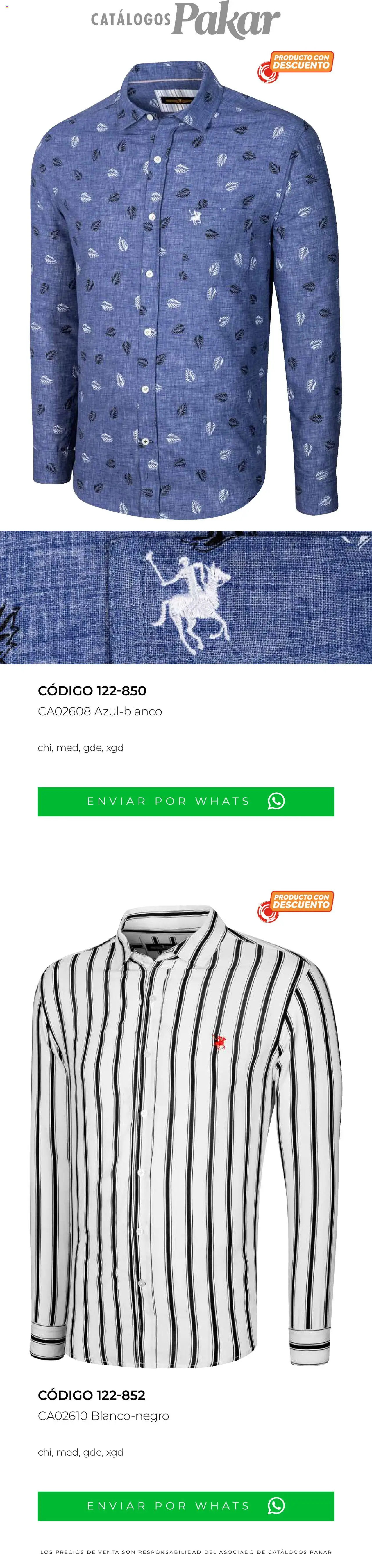 Nuevas ofertas de SC Pakar válidas en toda la República Mexicana desde el 28.08.2025. ¡Encuentra las mejores ofertas en SC Pakar catálogo Marcas Premium Verano! | Página: 218