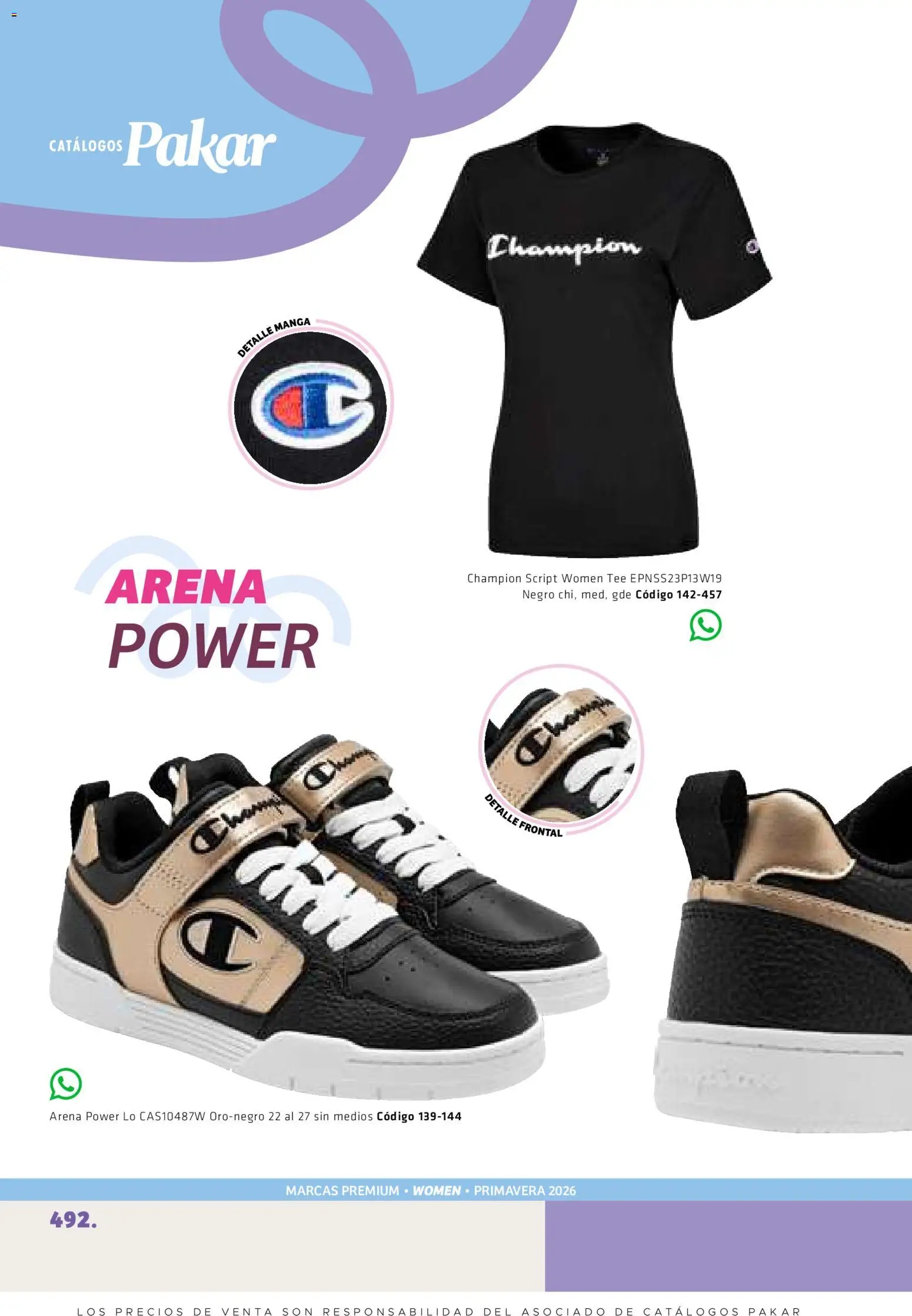 Nuevas ofertas de SC Pakar válidas en toda la República Mexicana desde el 27.02.2026. ¡Encuentra las mejores ofertas en SC Pakar catálogo Premium Women! | Página: 492 | Productos: Manga