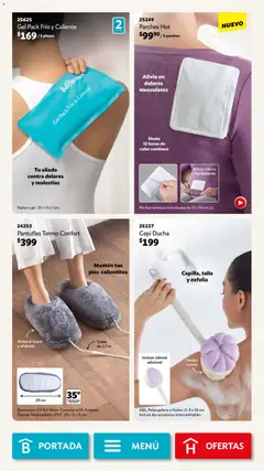 Vista previa de Betterware campaña 12 2025, nuevo folleto de la tienda, válido en México a partir del 01.12.2025 | Página: 91 | Productos: Pantuflas, Cable, Termo