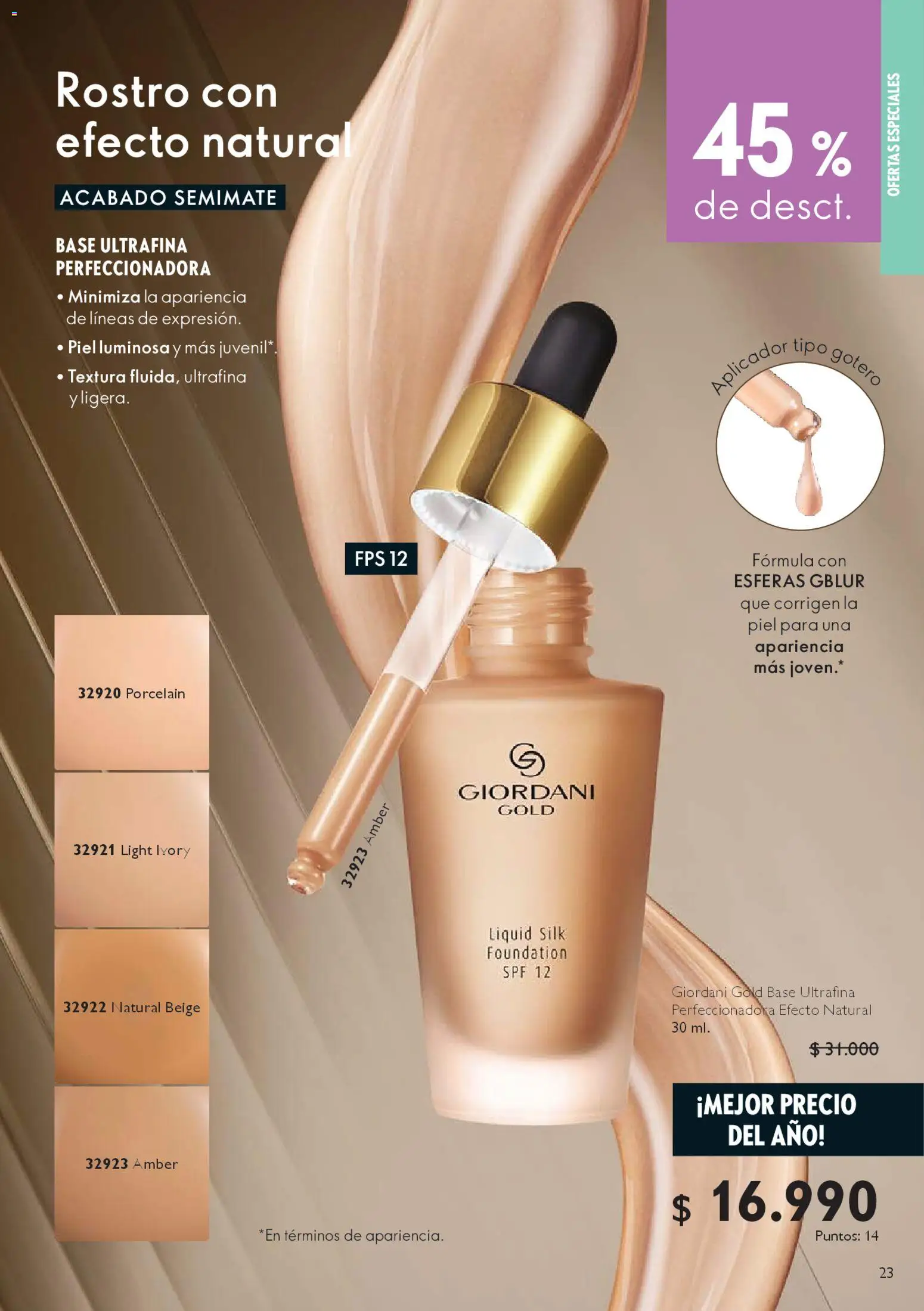 Oriflame catálogo │ válido desde el 07.03.2026 | Página: 23 | Productos: Base