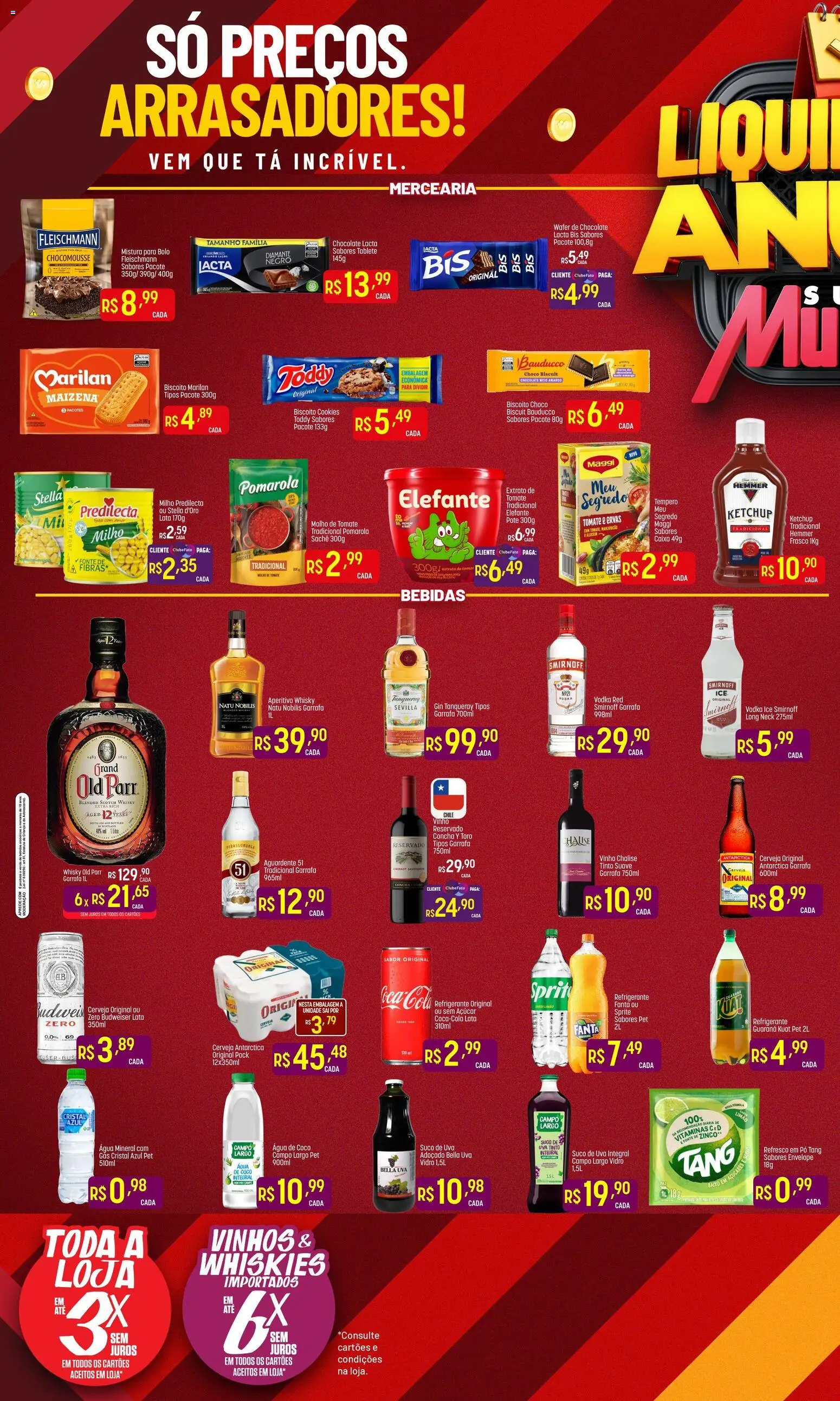 Super Muffato Folheto - válido de 02.01.2026 | Página: 2 | Produtos: Caixa, Suco, Vinho, Cerveja