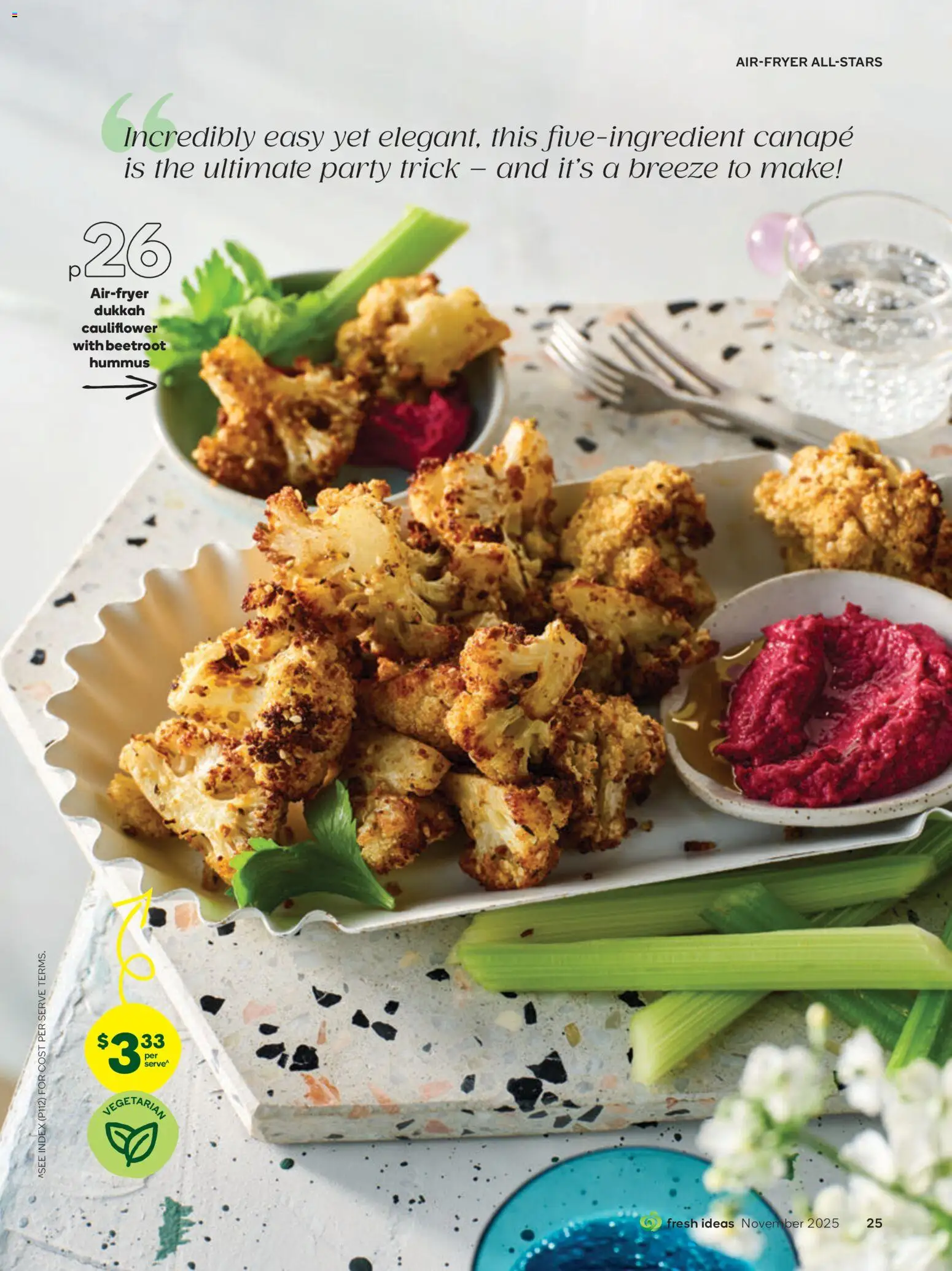 Woolworths catalogue - valid from 01.11.2025 | Page: 25 | Products: Hummus, Beetroot, Cauliflower