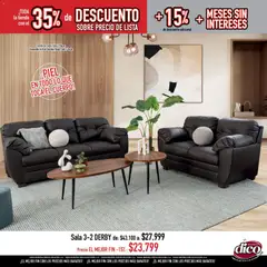 Vista previa de Muebles Dico Buen Fin , nuevo folleto de la tienda, válido en México a partir del 13.11.2025 | Página: 11 | Productos: Sofá, Café, Sobre