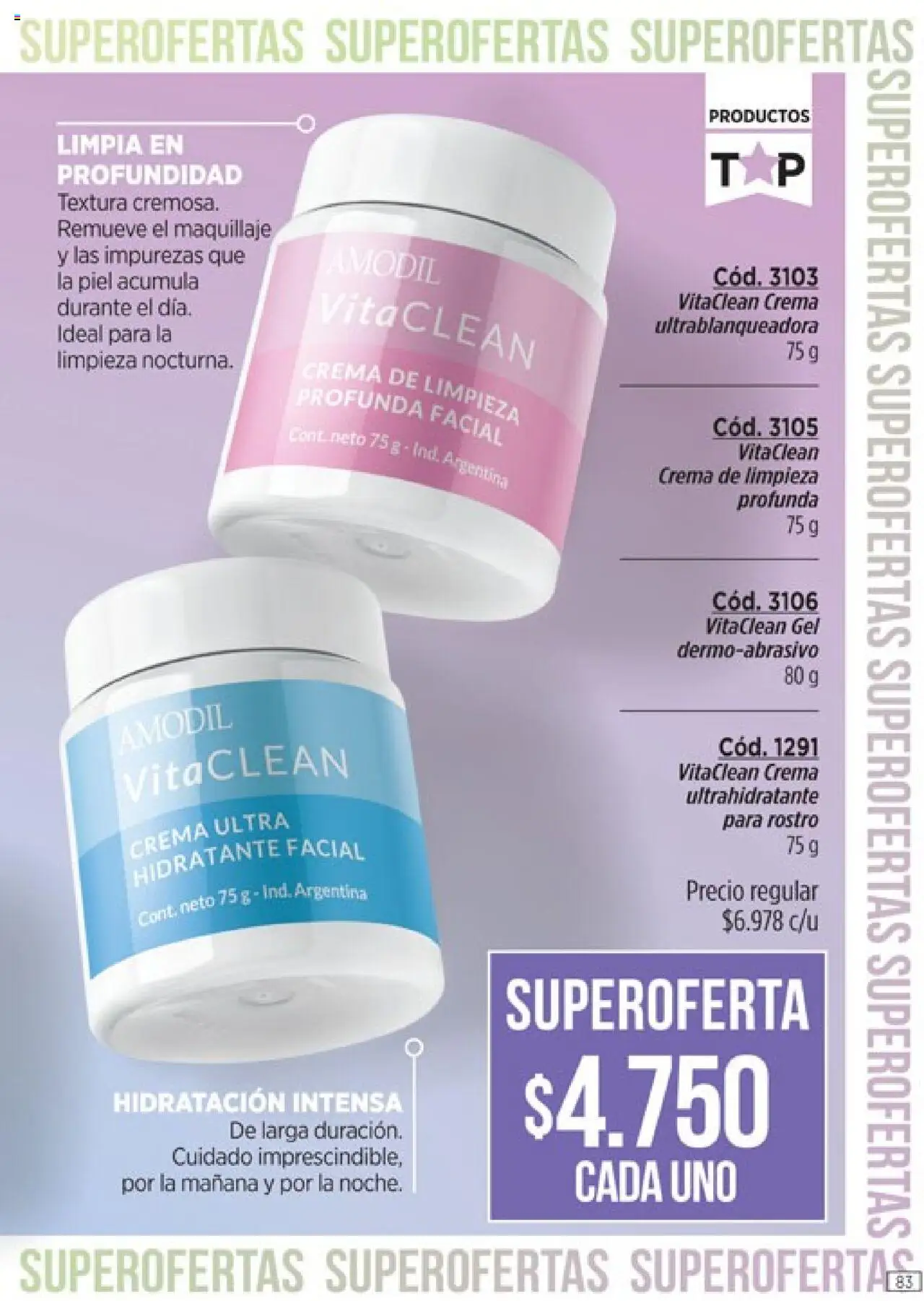 Catálogo Amodil Campaña 11 │ válido desde el 13.06.2025 | Página: 83 | Productos: Maquillaje, Crema de limpieza, Crema