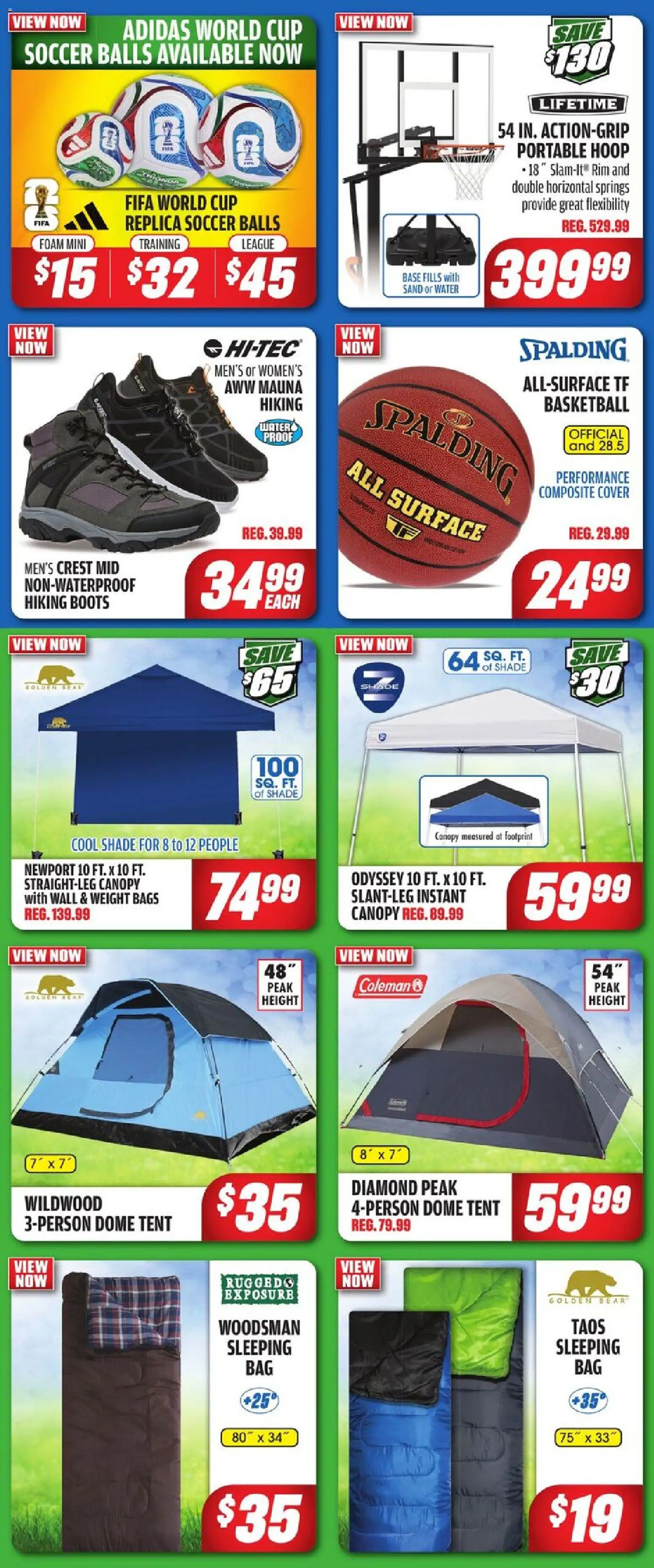 Big 5 Sporting Goods Weekly Ad - valid from 23.01.2026 | Page: 5 | Products: Hiking Boots, Water, Boots, Weight