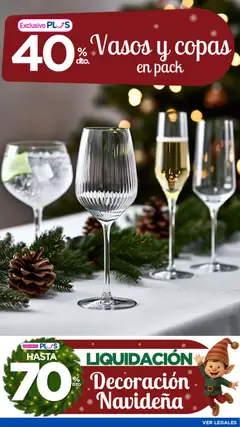 Vista previa La Anonima Mesa Navideña válido desde el 11.12.2025 | Página: 13 | Productos: Vasos