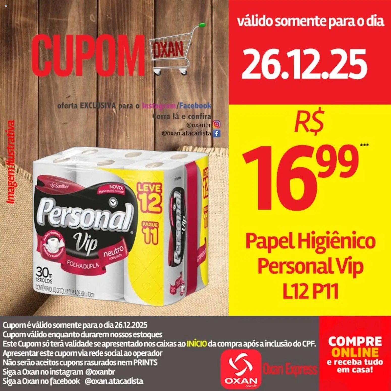 Oxan Atacadista Folheto - válido de 26.12.2025 | Página: 6 | Produtos: Papel higiênico