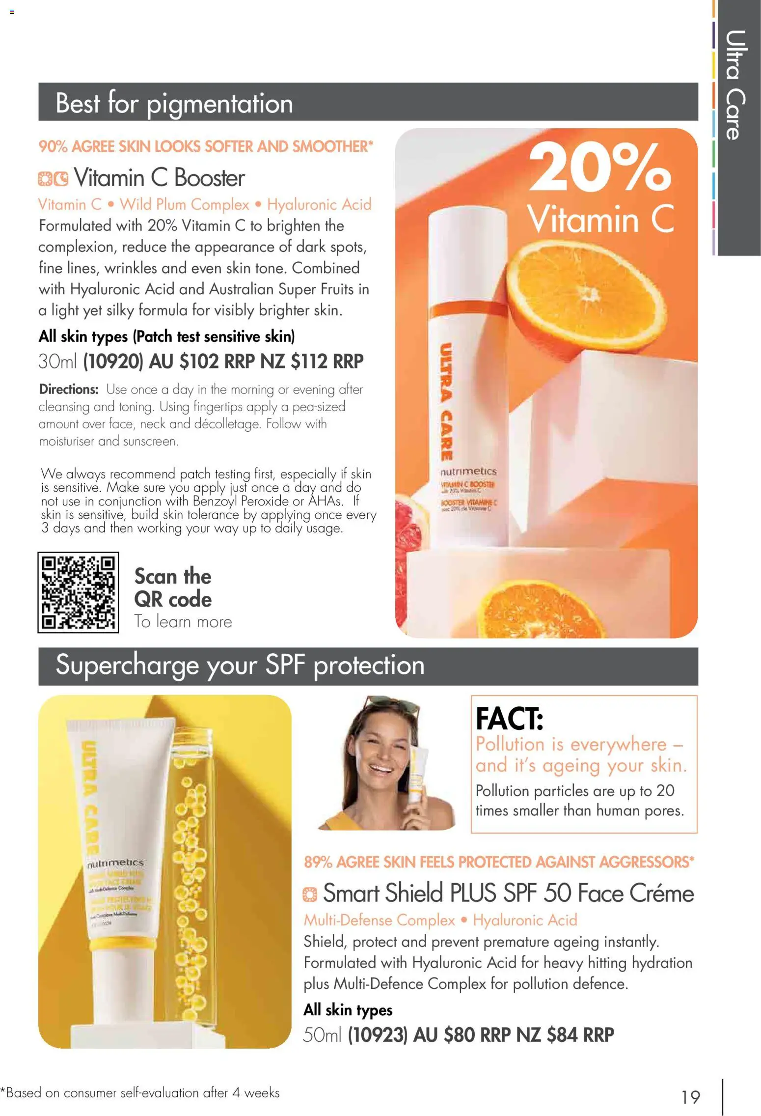 Nutrimetics catalogue - valid from 01.01.2026 | Page: 19 | Products: Light, Moisturiser, Sensitive skin, Vitamin
