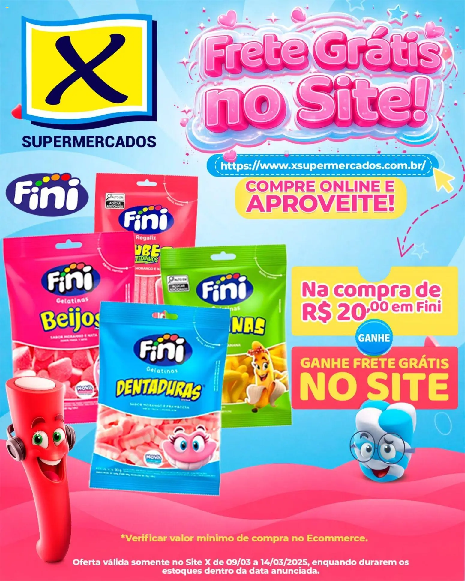 X Supermercados Folheto - válido de 09.03.2026 | Página: 1