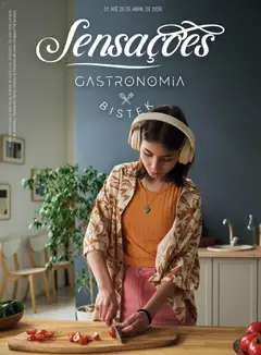 Bistek Supermercados ofertas Sensações Gastronomia - Pré-Visualização do folheto da loja Bistek Supermercados, válido de 01.04.2026