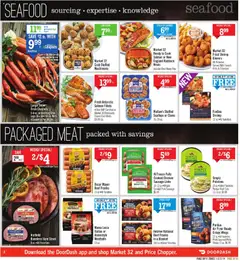 Preview of Price Chopper weekly ads valid from 08.02.2026 | Page: 4 | Products: Blanket, Mushrooms, Ham, Seafood