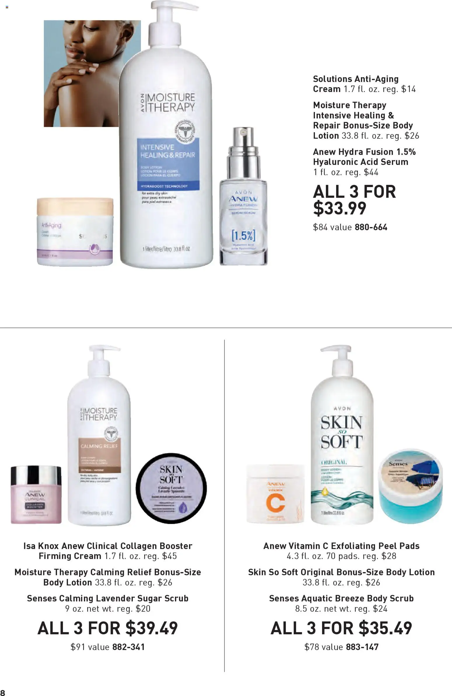 Avon Good Buys Flyer - valid from 22.10.2025 | Page: 8 | Products: Vitamin, Fusion, Pads, Cream