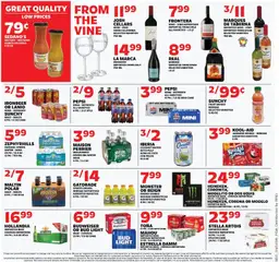 Preview of Sedano's weekly ads valid from 01.04.2026 | Page: 8 | Products: Wine, Beer, Water, Mango