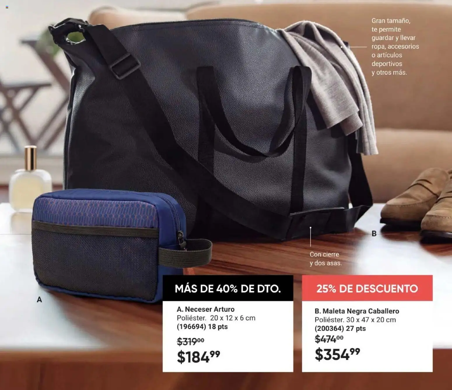 Nuevas ofertas de AVON válidas en toda la República Mexicana desde el 30.01.2026. ¡Encuentra las mejores ofertas en AVON Casa & Estilo 3 2026! | Página: 127 | Productos: Maleta, Neceser, Té