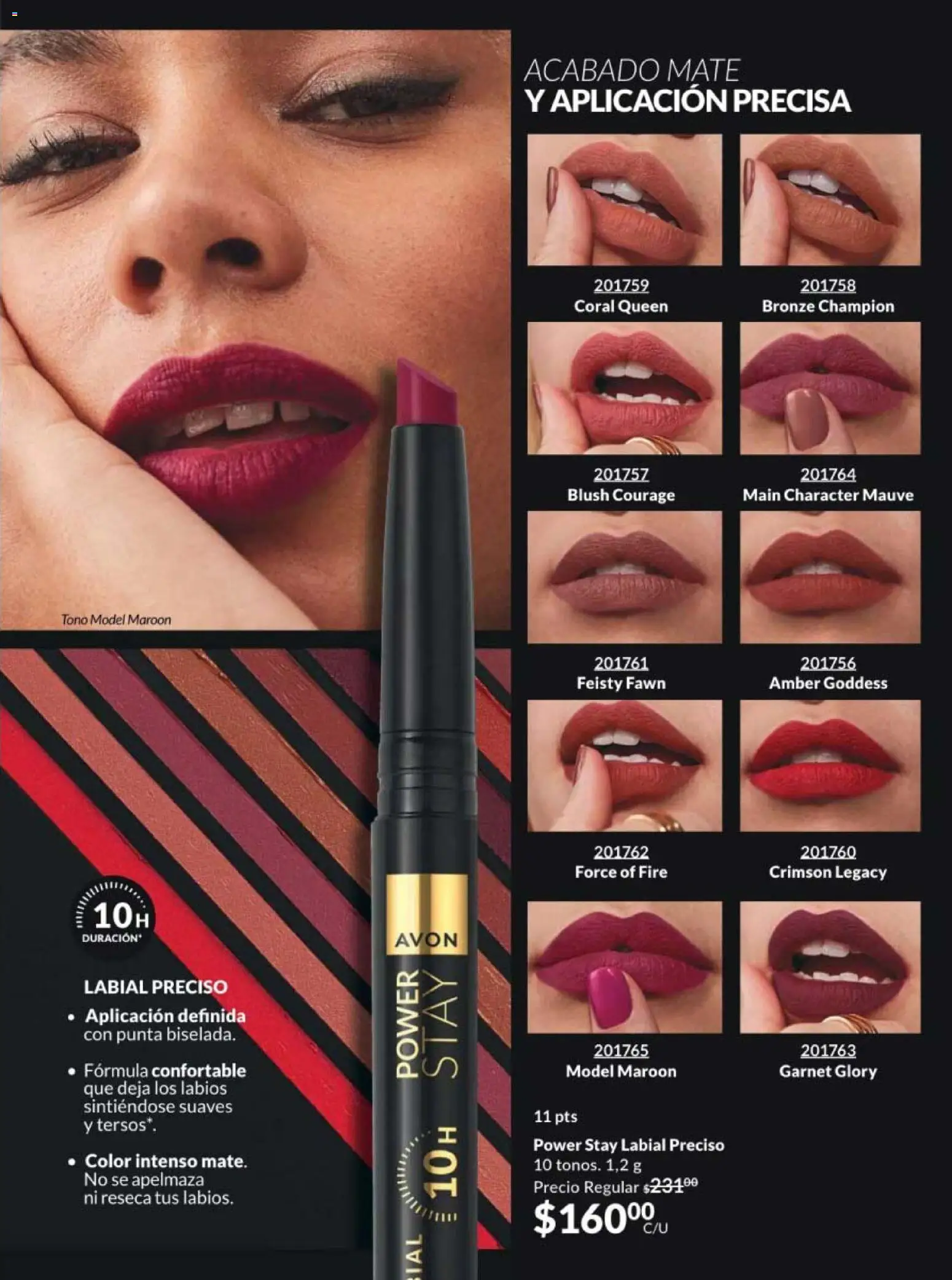 Nuevas ofertas de AVON válidas en toda la República Mexicana desde el 13.03.2026. ¡Encuentra las mejores ofertas en AVON campaña 5 2026! | Página: 47 | Productos: Mate