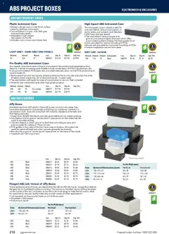 Preview of Jaycar Engineering & Scientific Catalogue 2025/2026  - valid from 09.07.2025 | Page: 218