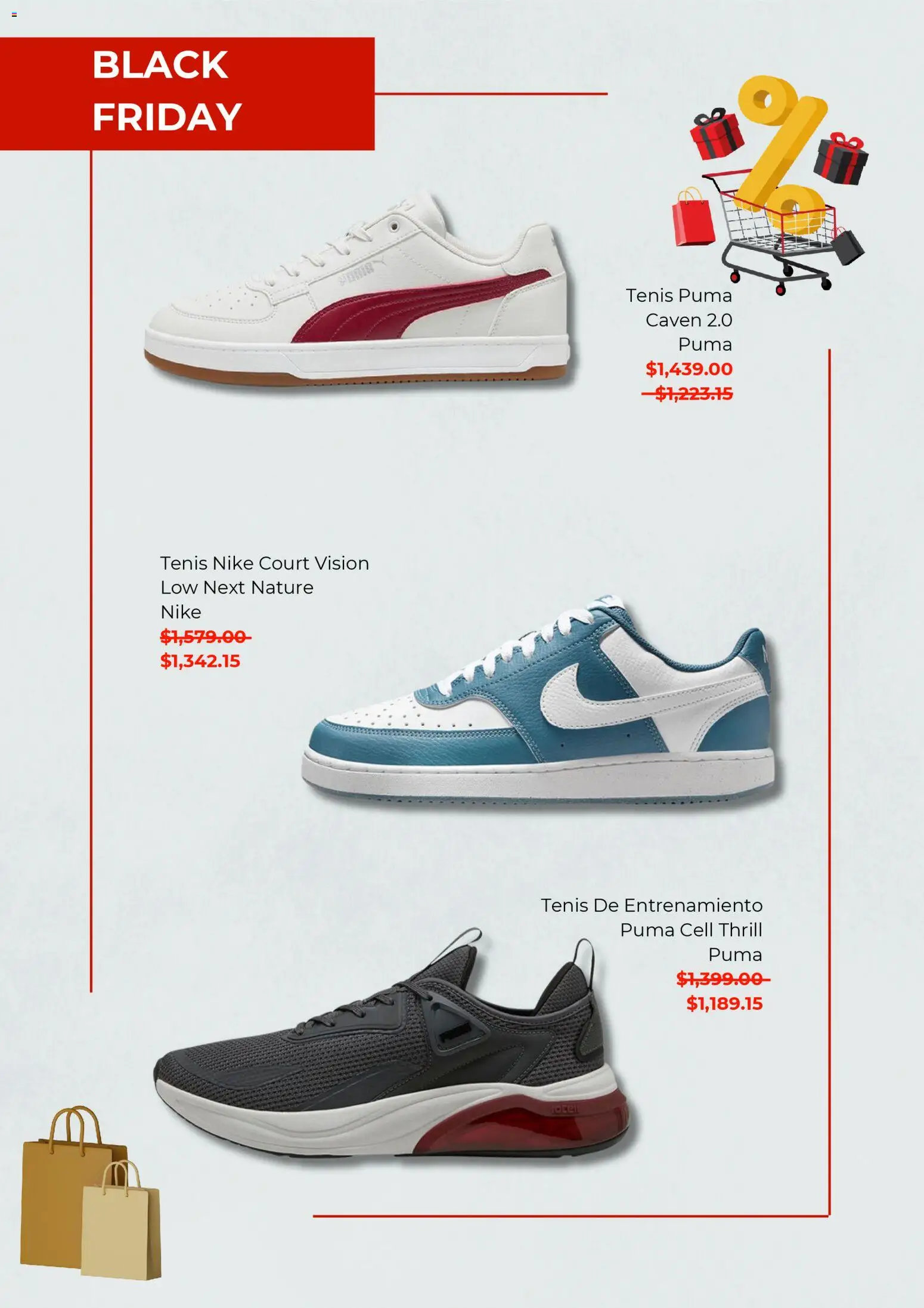 Nuevas ofertas de Impuls válidas en toda la República Mexicana desde el 28.11.2025. ¡Encuentra las mejores ofertas en Impuls Black Friday! | Página: 4 | Productos: Tenis