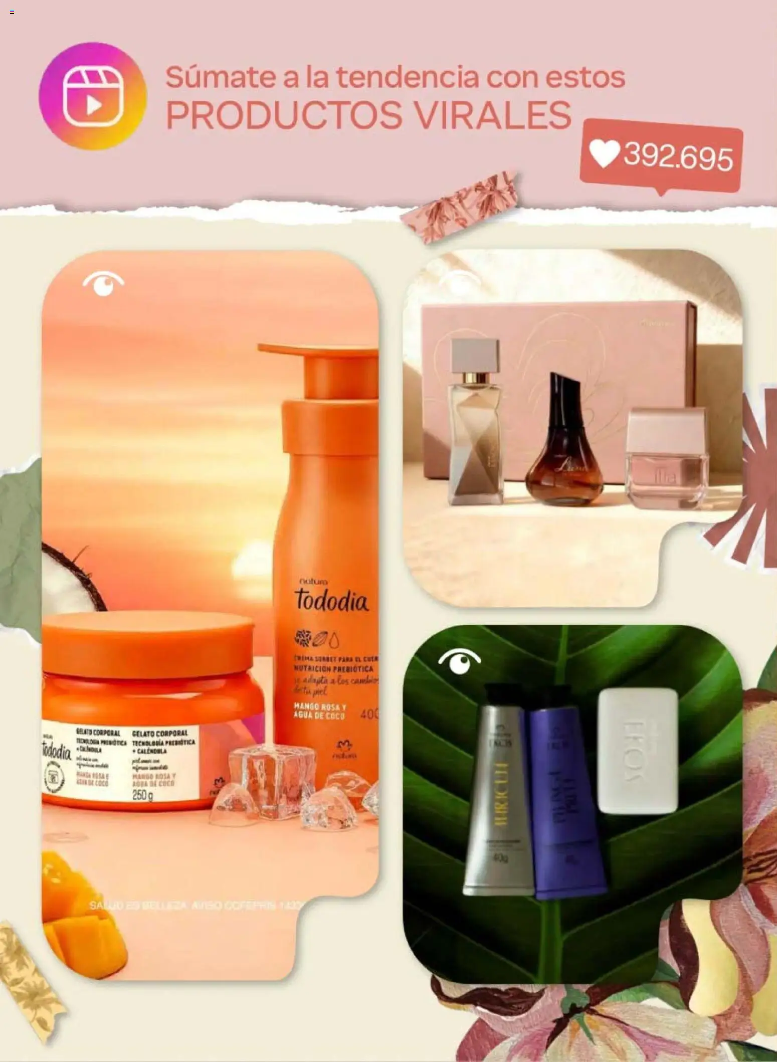 Nuevas ofertas de Natura válidas en toda la República Mexicana desde el 24.04.2026. ¡Encuentra las mejores ofertas en Natura campaña 7 2026! | Página: 6 | Productos: Agua, Mango