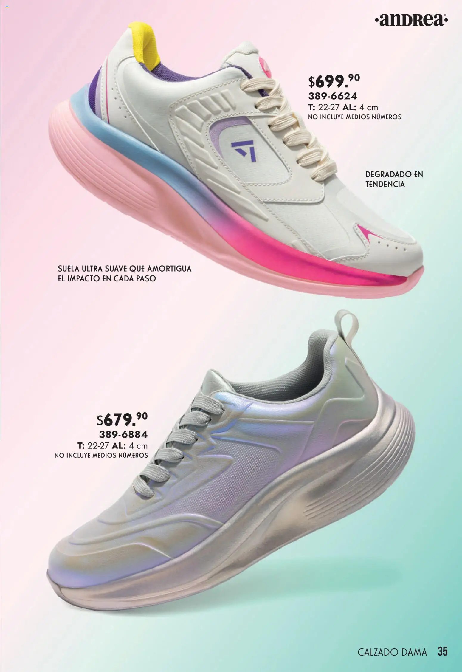 Nuevas ofertas de Andrea válidas en toda la República Mexicana desde el 22.03.2026. ¡Encuentra las mejores ofertas en Andrea catálogo Avances de Verano! | Página: 35