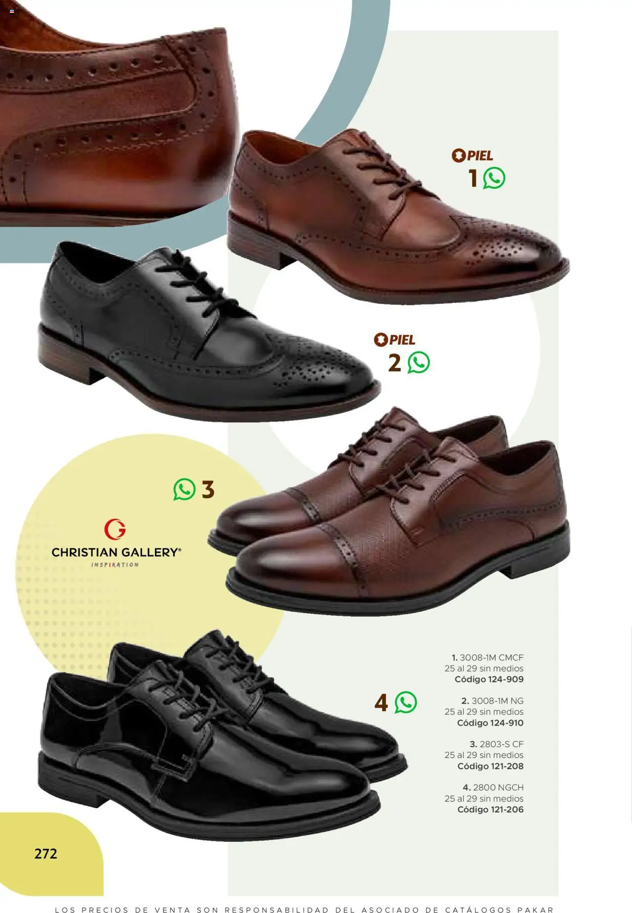 Nuevas ofertas de SC Pakar válidas en toda la República Mexicana desde el 24.07.2025. ¡Encuentra las mejores ofertas en SC Pakar - Catálogo Hombre otoño / invierno! | Página: 272