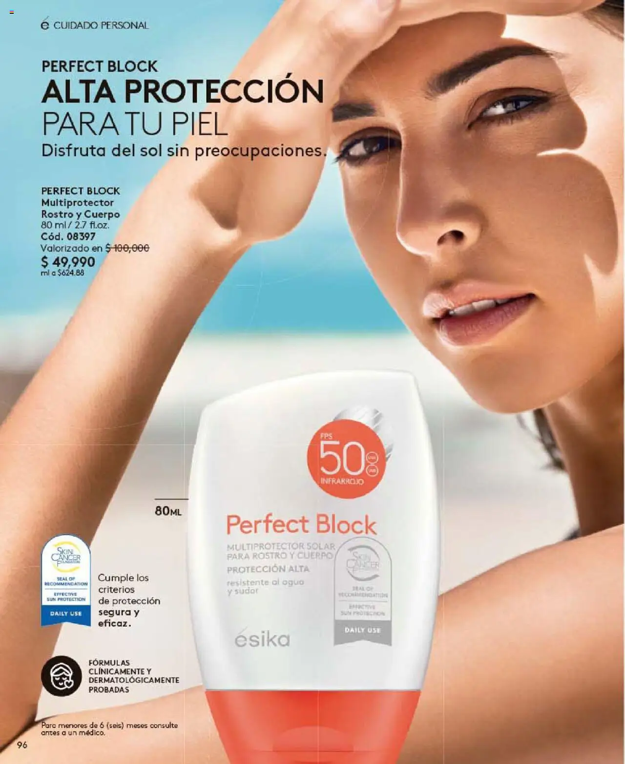 Ésika revista - valida desde el 24.09.2025 | Página: 96 | Productos: Agua