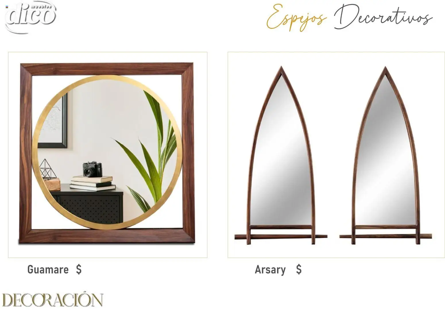 Nuevas ofertas de Muebles Dico válidas en toda la República Mexicana desde el 09.12.2025. ¡Encuentra las mejores ofertas en Muebles Dico catálogo Decoración! | Página: 32