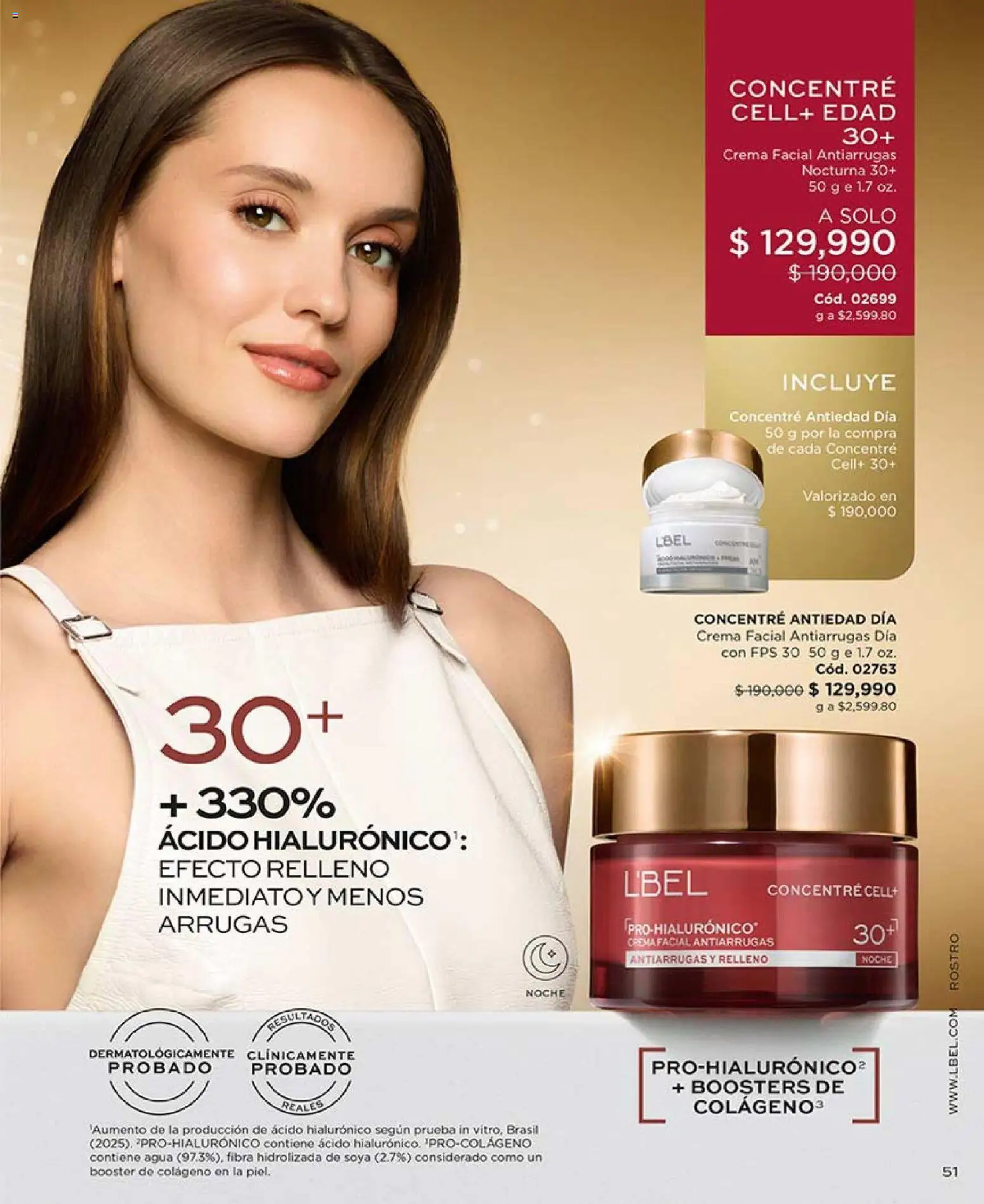 L'Bel revista - valida desde el 03.11.2025 | Página: 51 | Productos: Agua, Crema