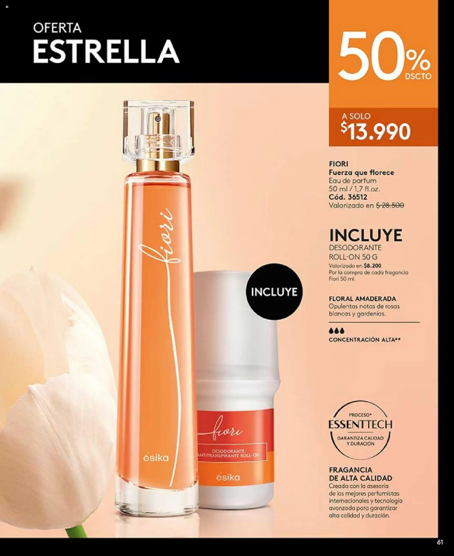 Catálogo Ésika Campaña 4 │ válido desde el 15.02.2026 | Página: 61 | Productos: Fragancia, Desodorante, Antitranspirante