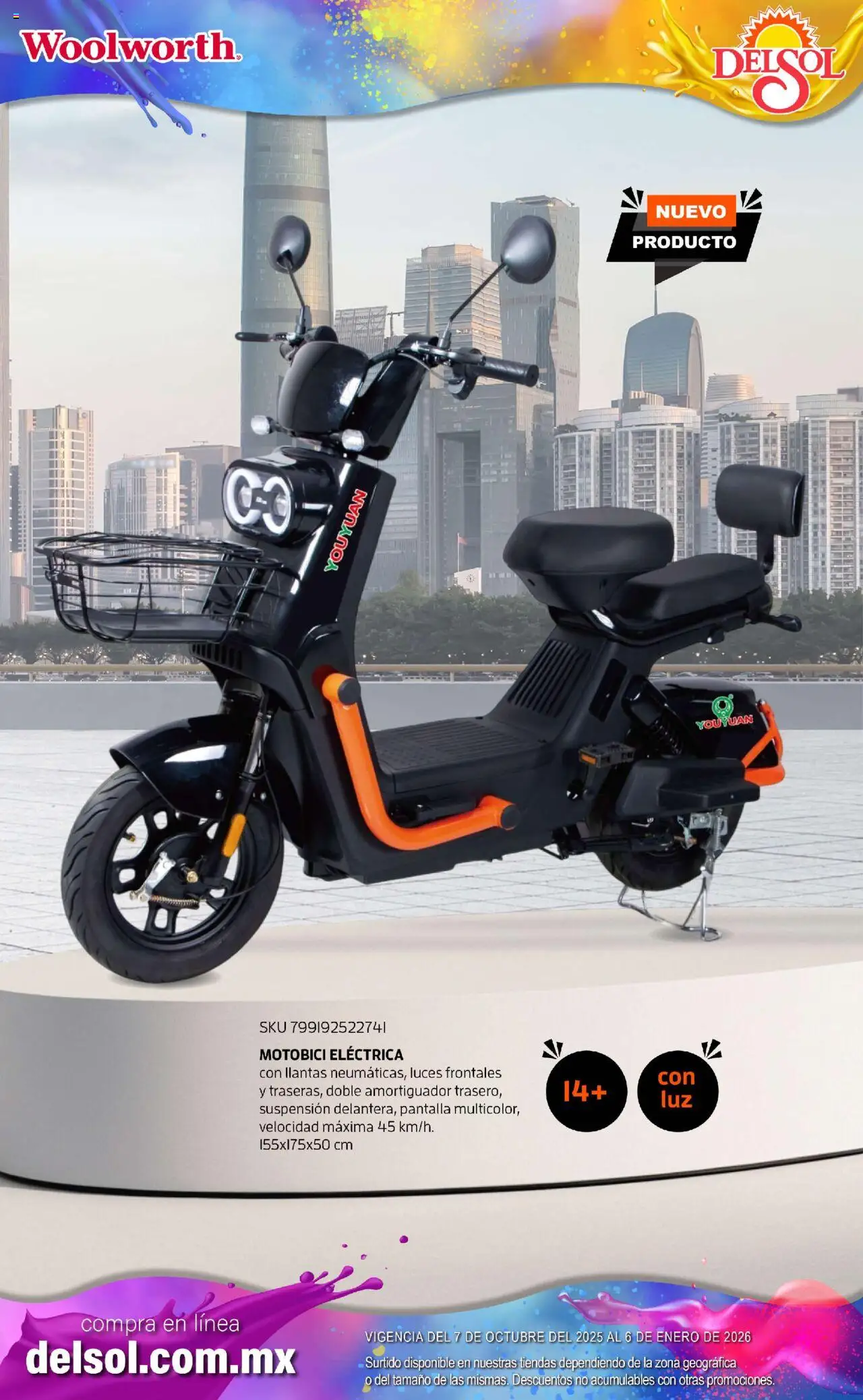 Nuevas ofertas de Del Sol y Woolworth válidas en toda la República Mexicana desde el 07.10.2025. ¡Encuentra las mejores ofertas en Del Sol y Woolworth - Catálogo Castillo Del Juguete! | Página: 222