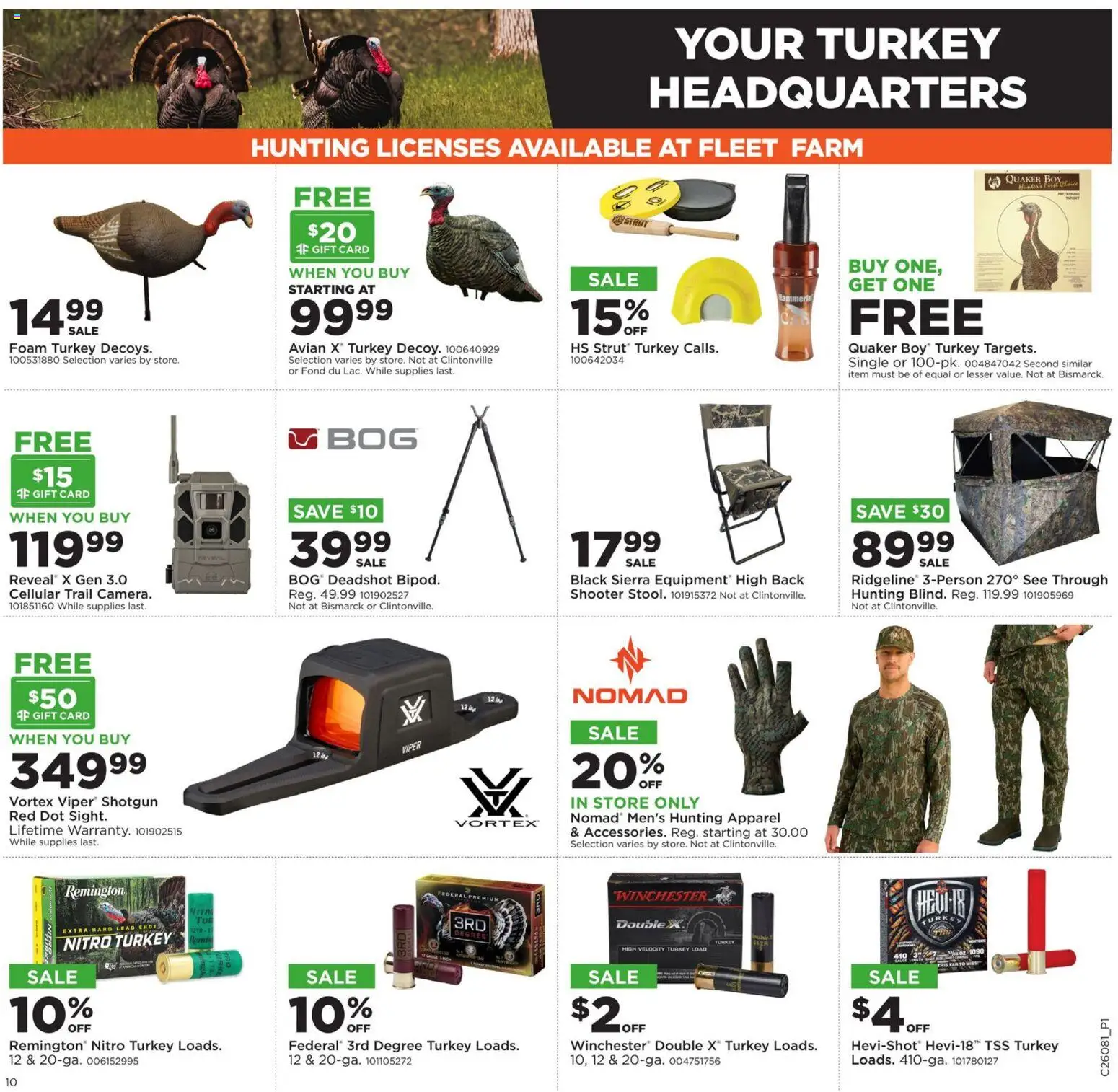 Mills Fleet Farm Weekly Ad - valid from 16.02.2026 | Page: 12 | Products: Shotgun