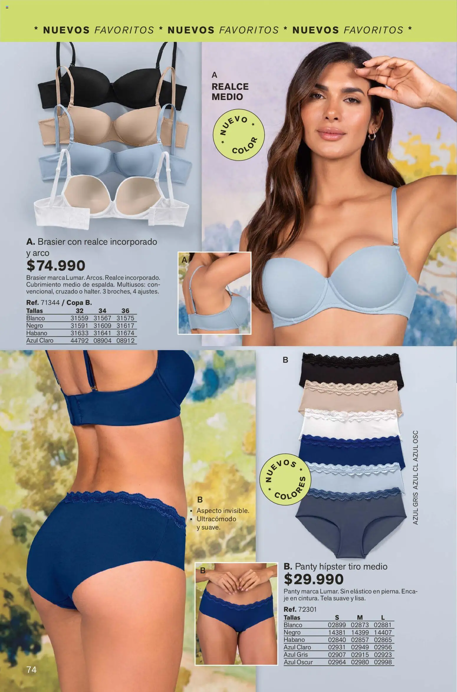 Leonisa revista - valida desde el 01.02.2026 | Página: 74 | Productos: Brasier