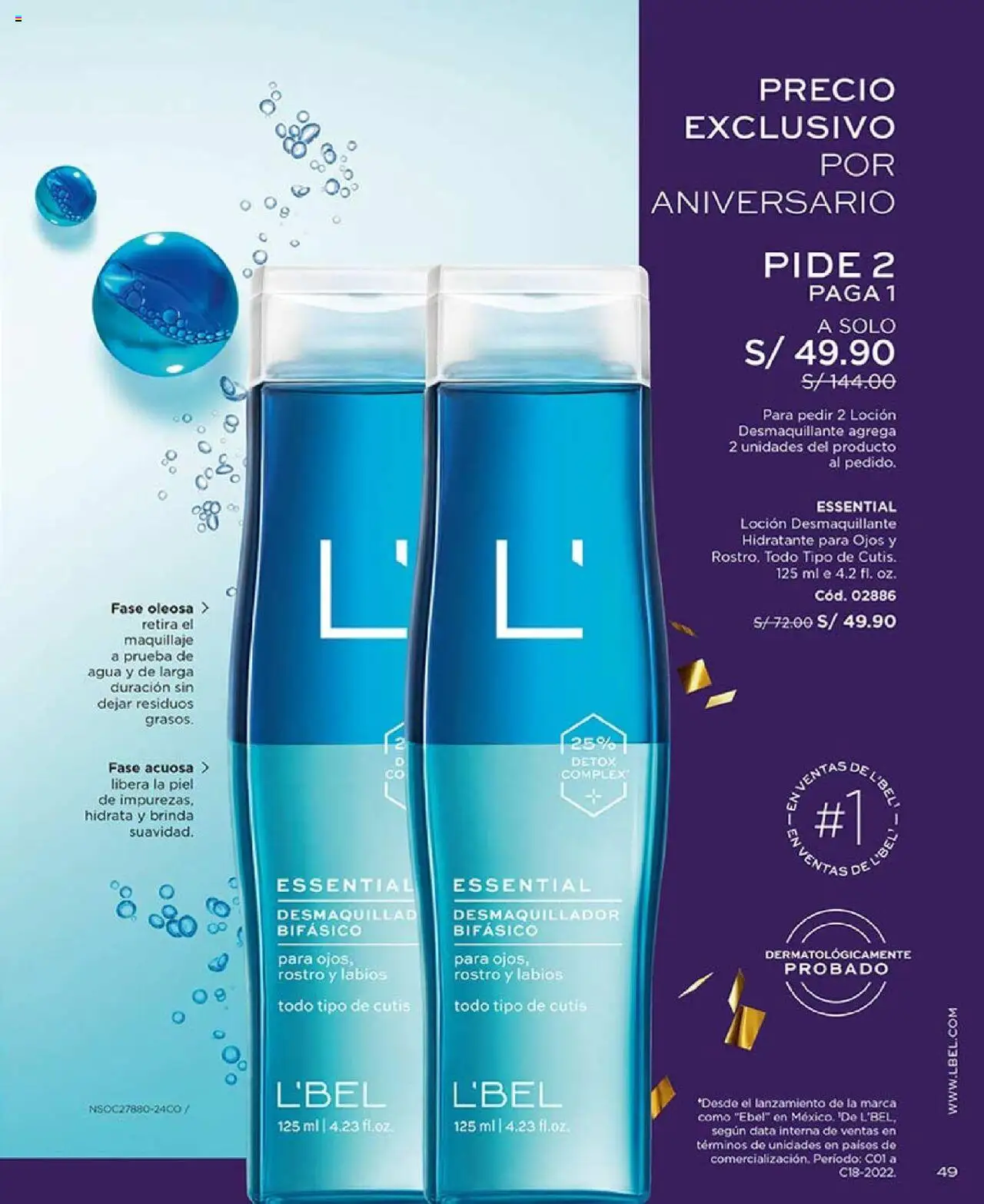 Catálogo L'Bel válido desde 29.07.2025 | Página: 49 | Productos: Maquillaje