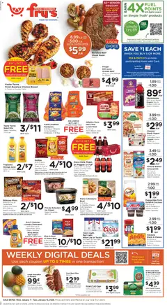 Preview of Fry's Food weekly ads valid from 07.01.2026