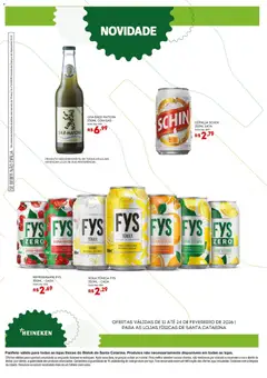 Bistek Supermercados - Ofertas Heineken  - Pré-Visualização do folheto da loja Bistek Supermercados, válido de 11.02.2026 | Página: 2 | Produtos: Limão siciliano, Água tônica, Heineken, Açúcar