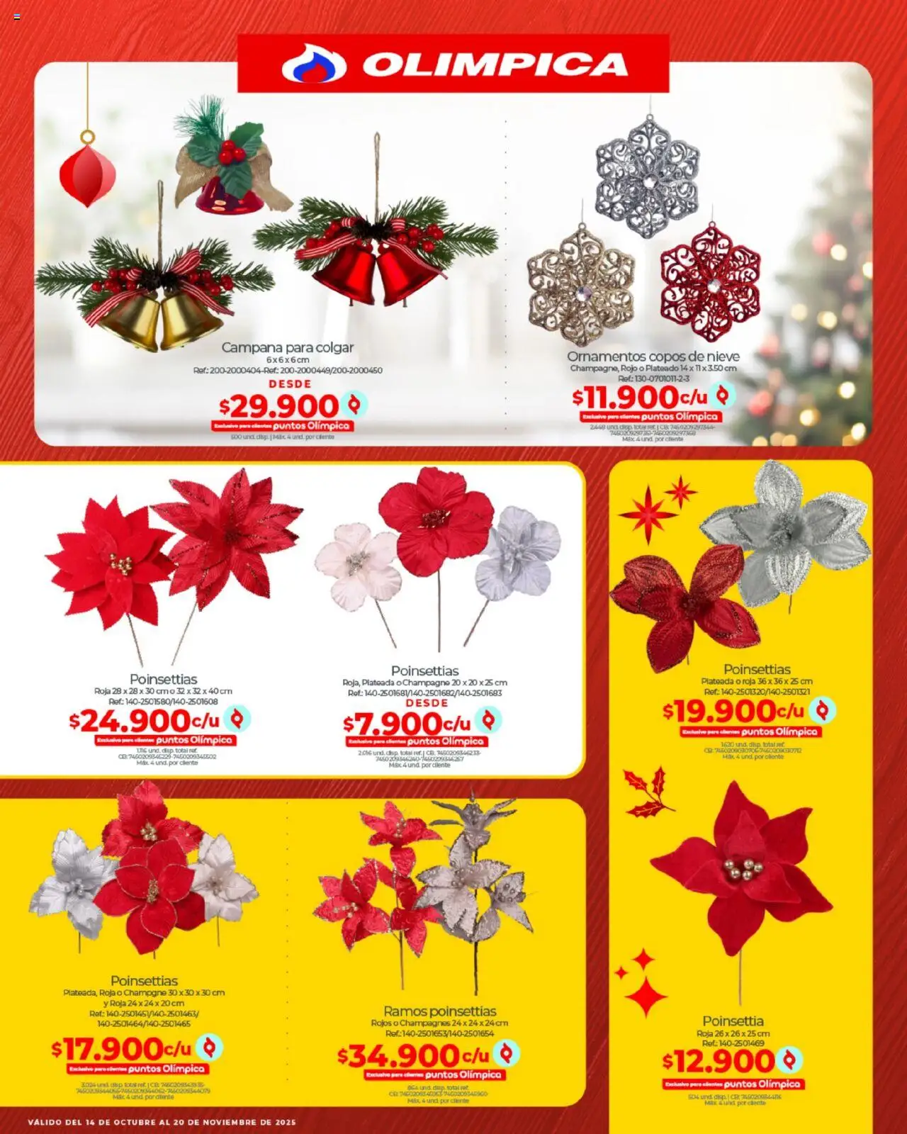 Olímpica revista - valida desde el 14.10.2025 | Página: 8 | Productos: Copos