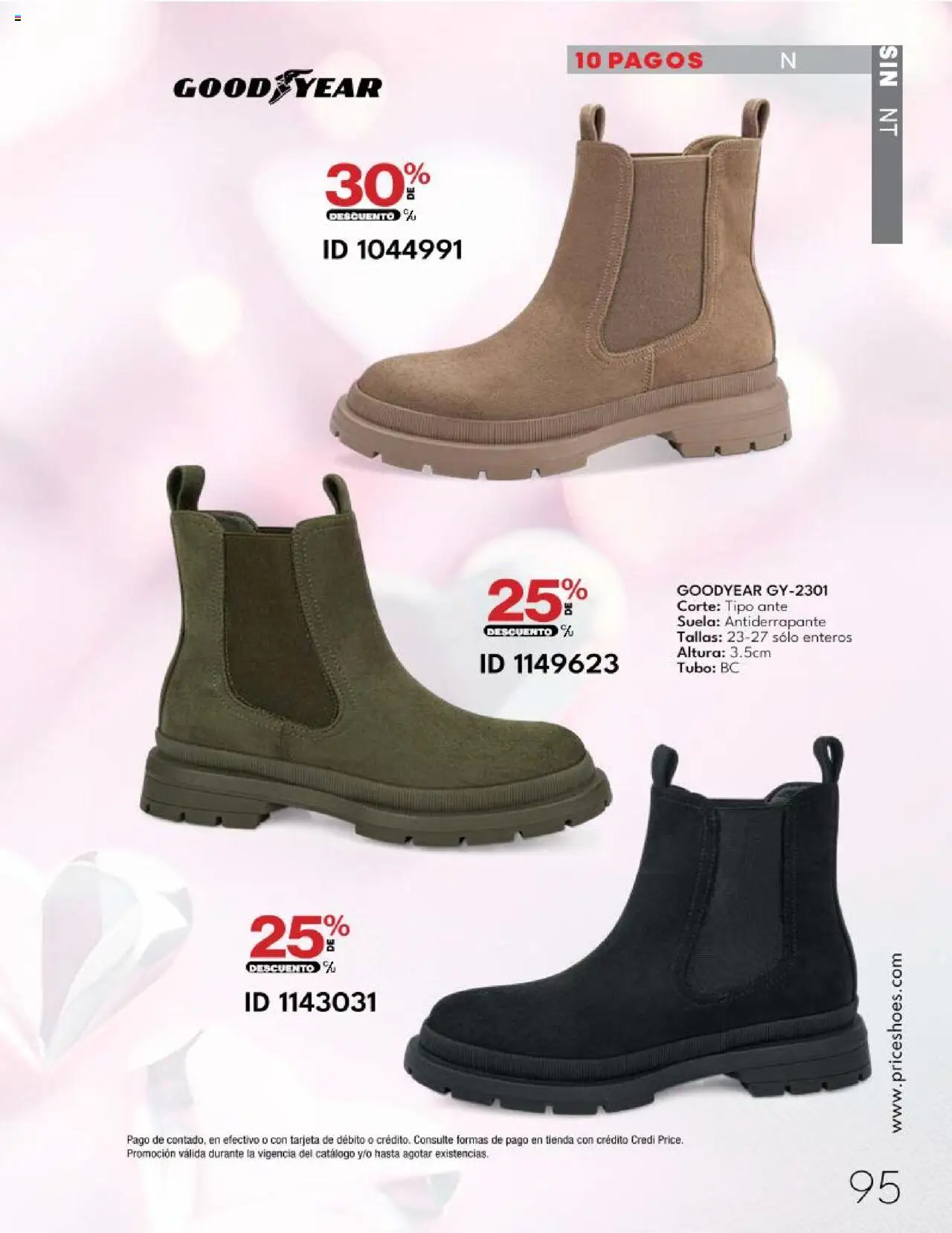 Nuevas ofertas de Price Shoes válidas en toda la República Mexicana desde el 28.04.2025. ¡Encuentra las mejores ofertas en Price Shoes catálogo Calzado PV 2025! | Página: 95