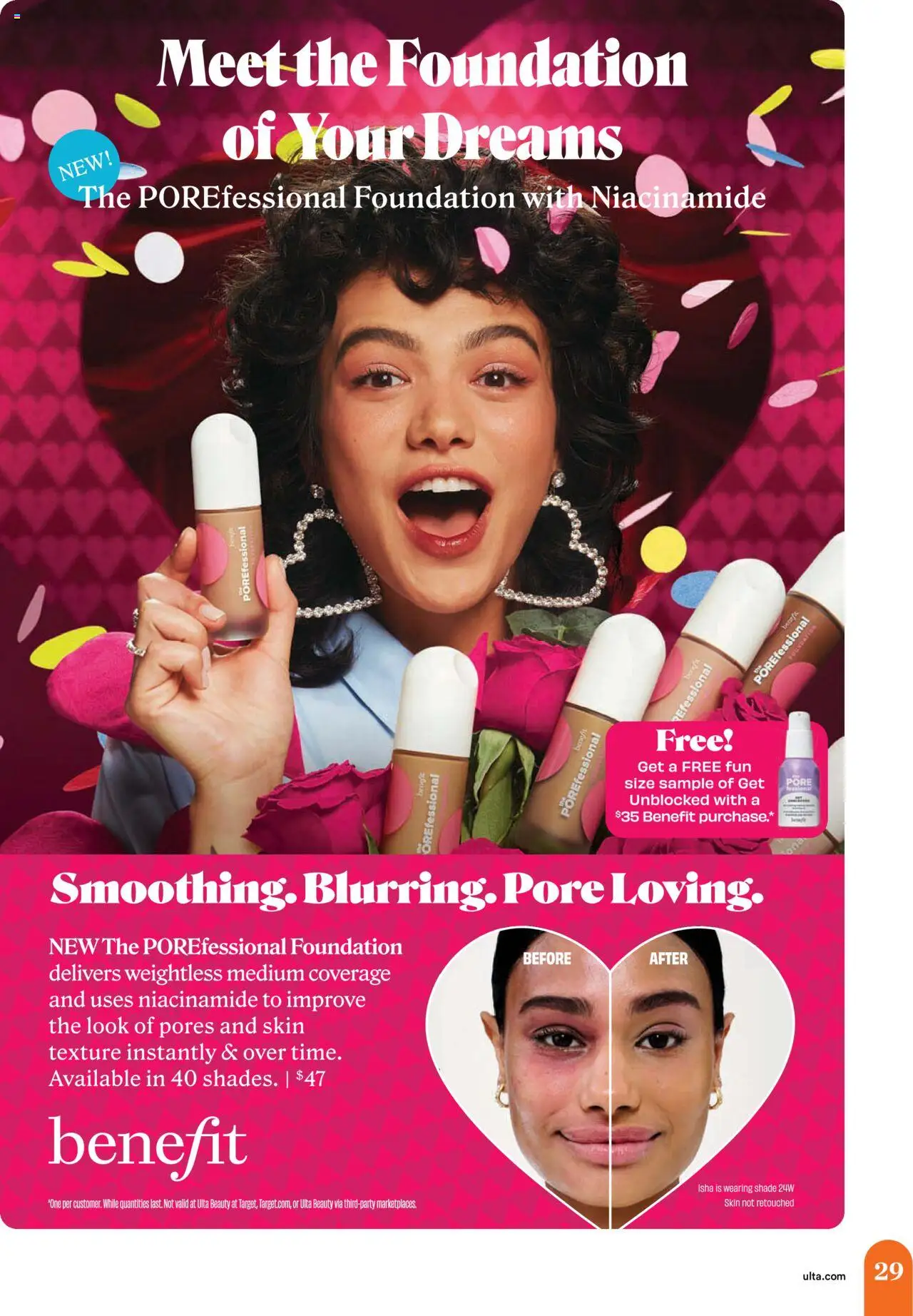 Ulta Beauty Weekly Ad - valid from 03.08.2025 | Page: 29 | Products: Foundation