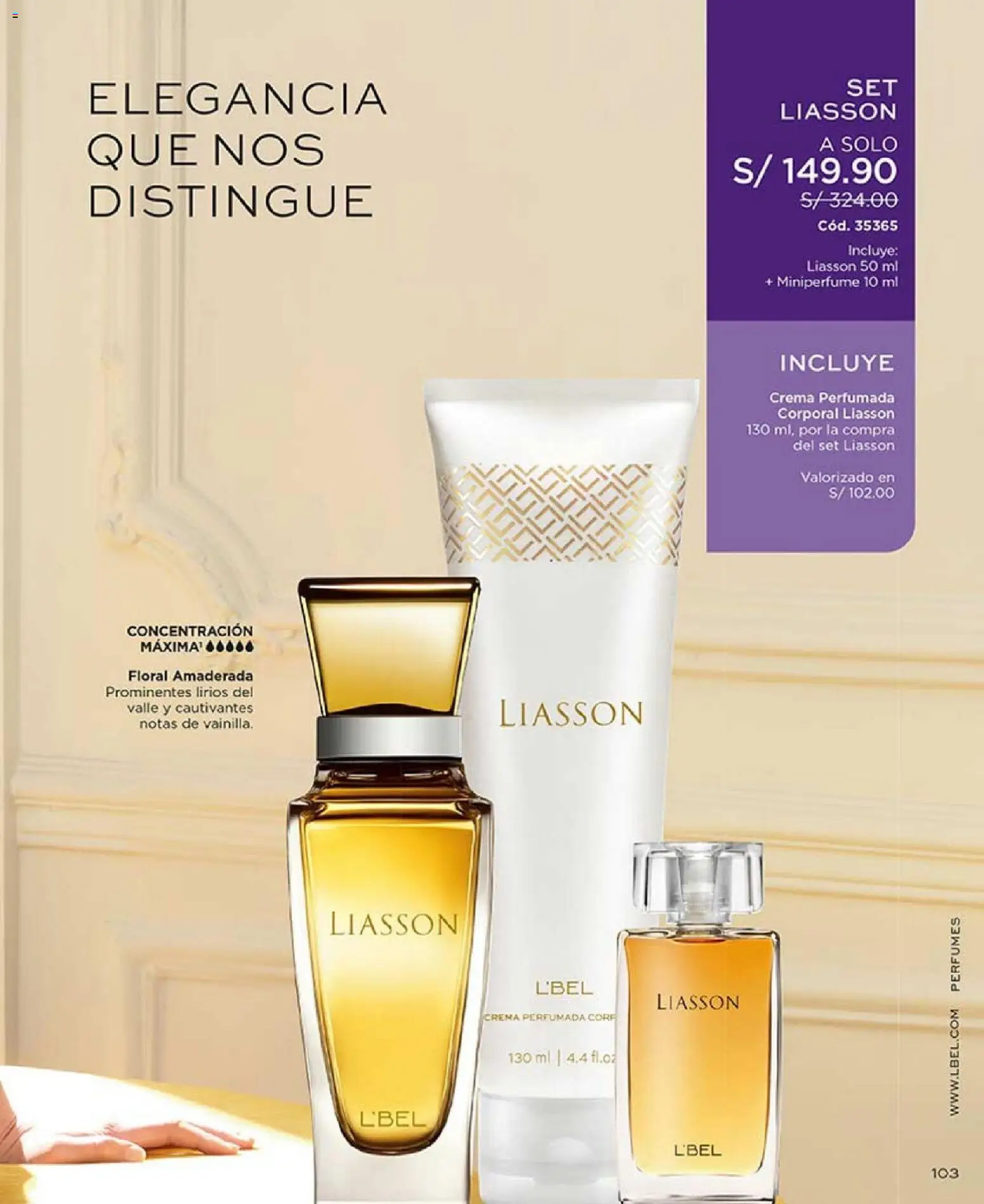 Catálogo L'Bel válido desde 31.01.2026 | Página: 107 | Productos: Crema