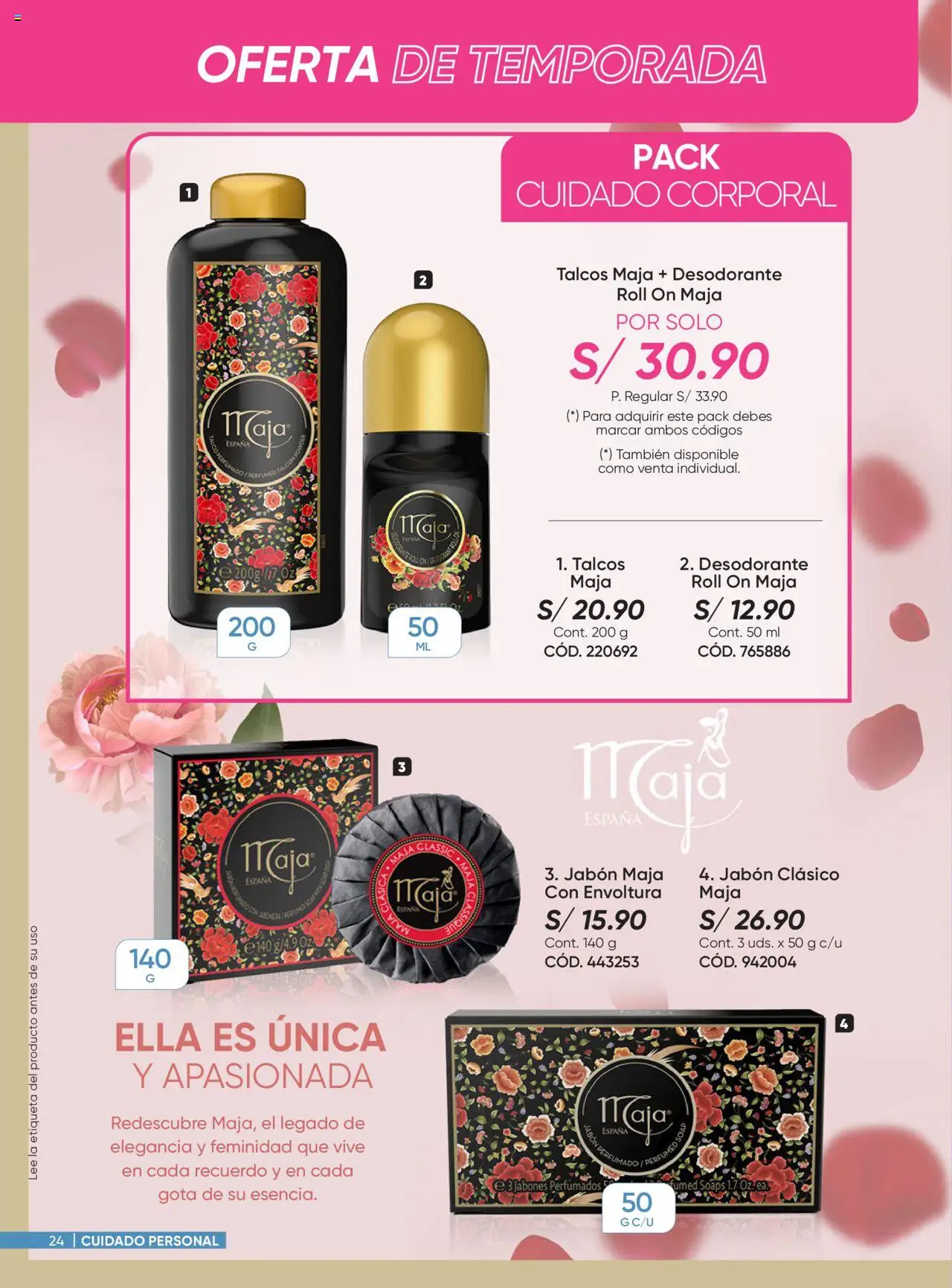 Catálogo Azzorti válido desde 29.09.2025 | Página: 24 | Productos: Jabón, Desodorante