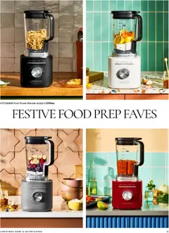 Preview of Myer Catalogue Christmas Home & Entertaining - valid from 11.11.2025 | Page: 31 | Products: Blender