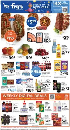 Preview of Fry's Food weekly ads valid from 26.12.2025