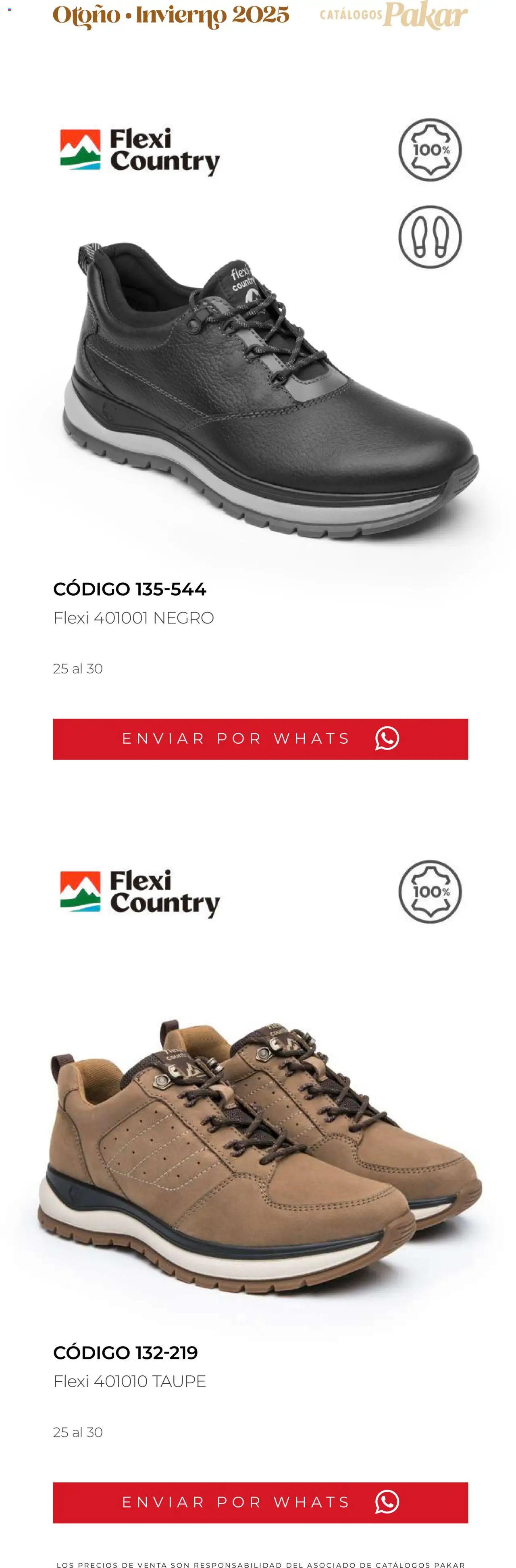 Nuevas ofertas de SC Pakar válidas en toda la República Mexicana desde el 10.10.2025. ¡Encuentra las mejores ofertas en SC Pakar - Catálogo Flexi otoño / invierno! | Página: 255