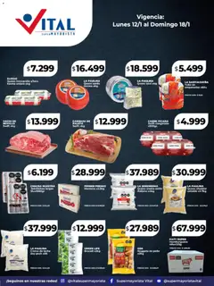 Vista previa Vital - Especial Vital Corporativa válido desde el 12.01.2026 | Página: 2 | Productos: Pollo, Crema de leche, Leche, Queso