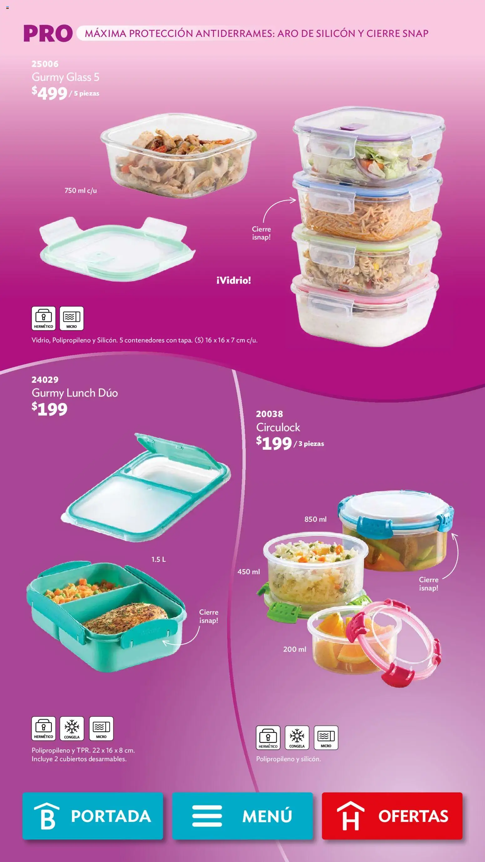 Nuevas ofertas de Betterware válidas en toda la República Mexicana desde el 01.12.2025. ¡Encuentra las mejores ofertas en Betterware campaña 12 2025! | Página: 65