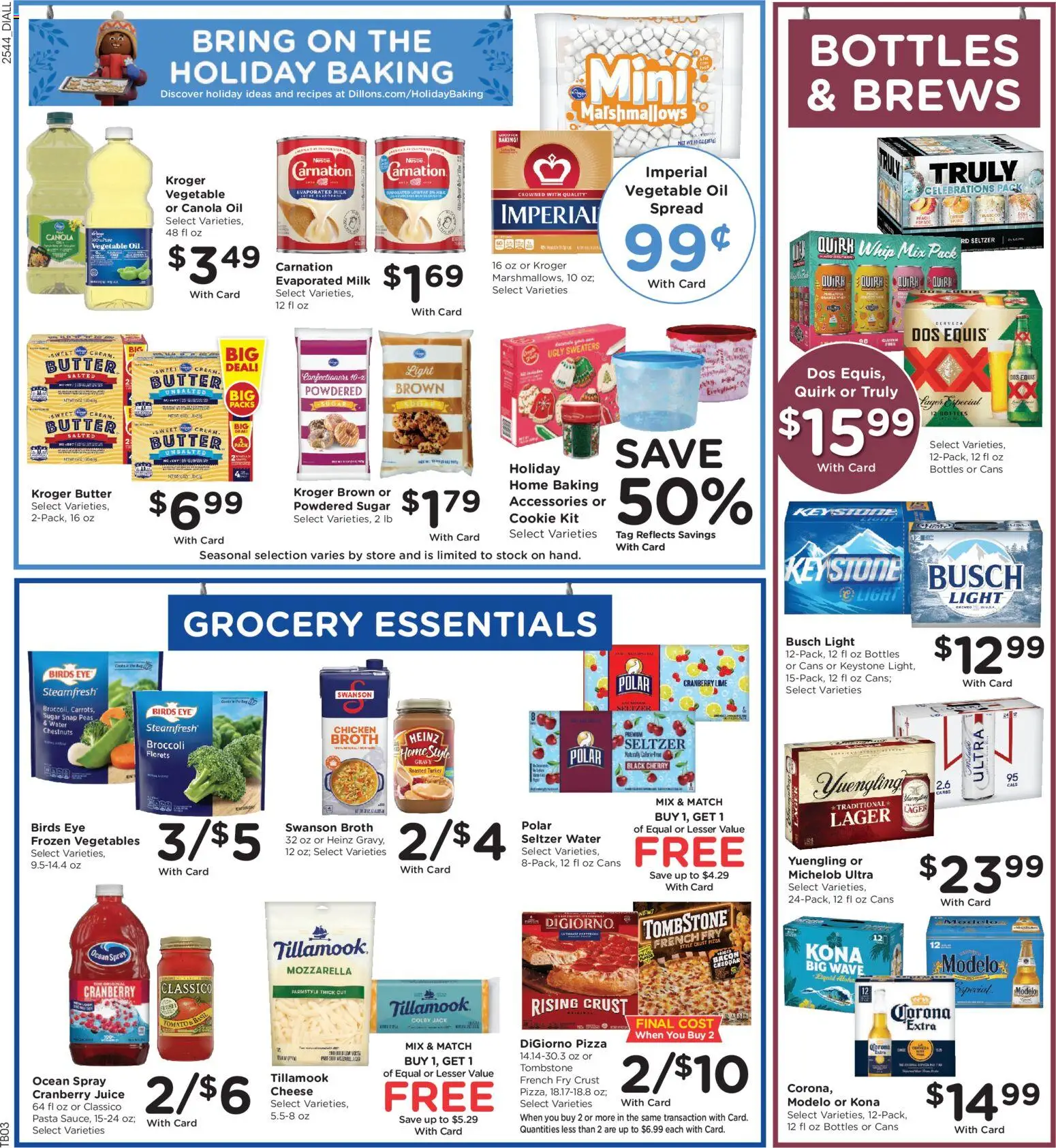 Dillons Weekly Ad - KS - valid from 03.12.2025 | Page: 6 | Products: Cheese, Oil, Sugar, Lime