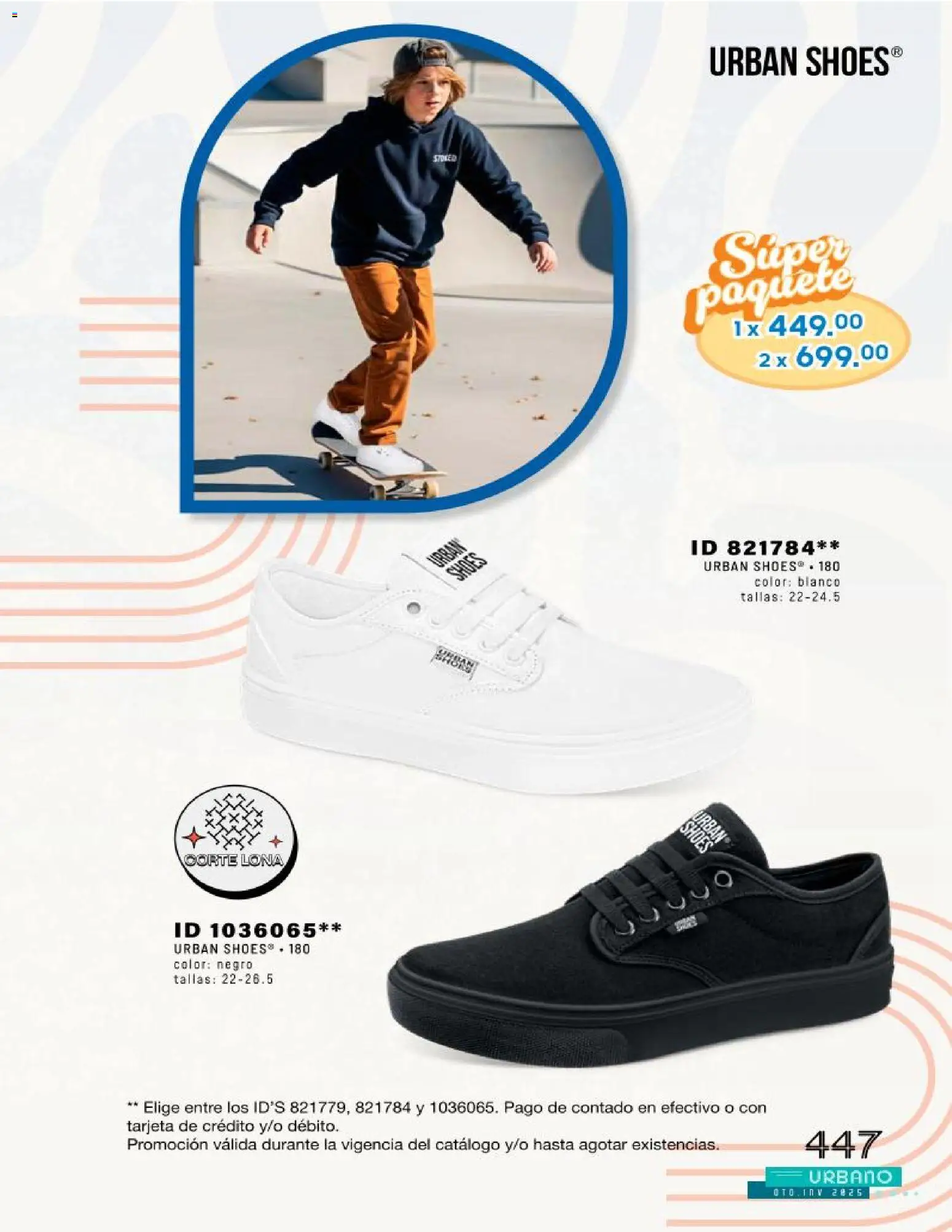 Nuevas ofertas de Price Shoes válidas en toda la República Mexicana desde el 04.12.2025. ¡Encuentra las mejores ofertas en Price Shoes catálogo Urbano! | Página: 447 | Productos: Lona