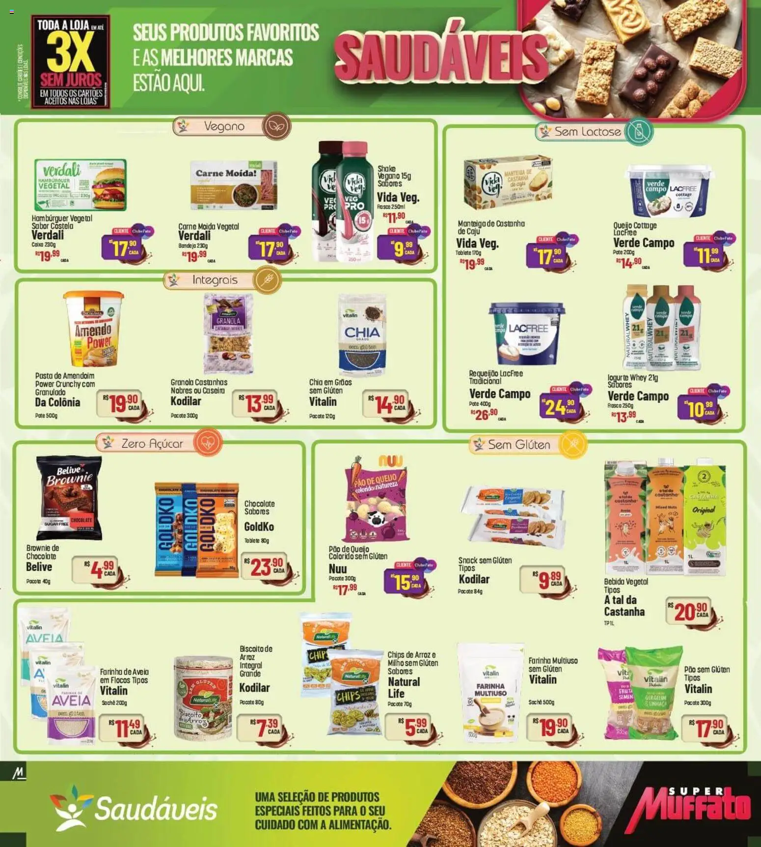 Super Muffato Folheto - válido de 23.02.2026 | Página: 9 | Produtos: Chocolate, Carne, Bandeja, Granulado